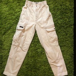 BDG Blaine High Waisted Skate Jean Ivory Denim